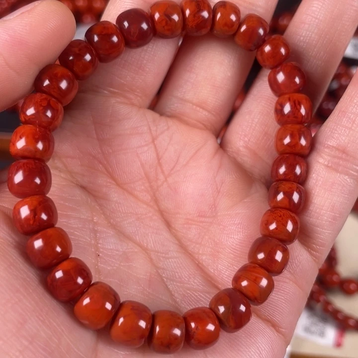 未镶嵌手链南红玛瑙‘****金