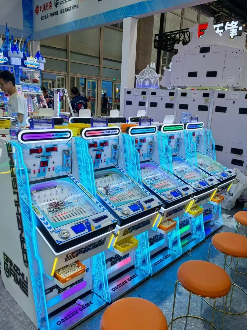 室内立式拉杆投币弹珠机出卡片支持定制电玩设备儿童节