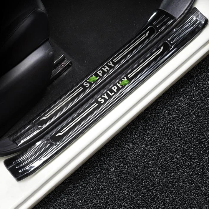 14代新轩逸门槛条防踩踏专用日产24款经典迎宾踏板23款改装饰配件