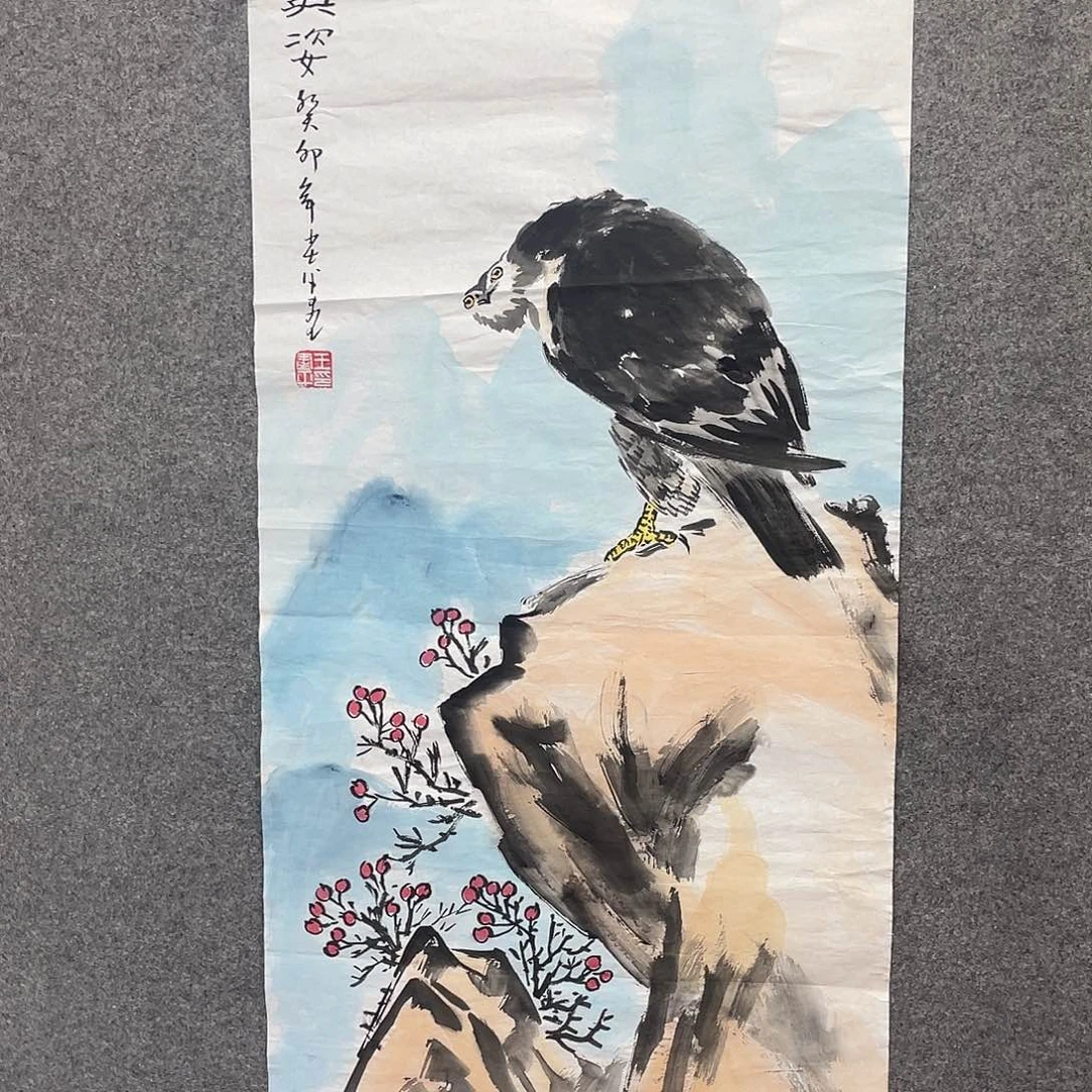 国画我们一起努力奔跑