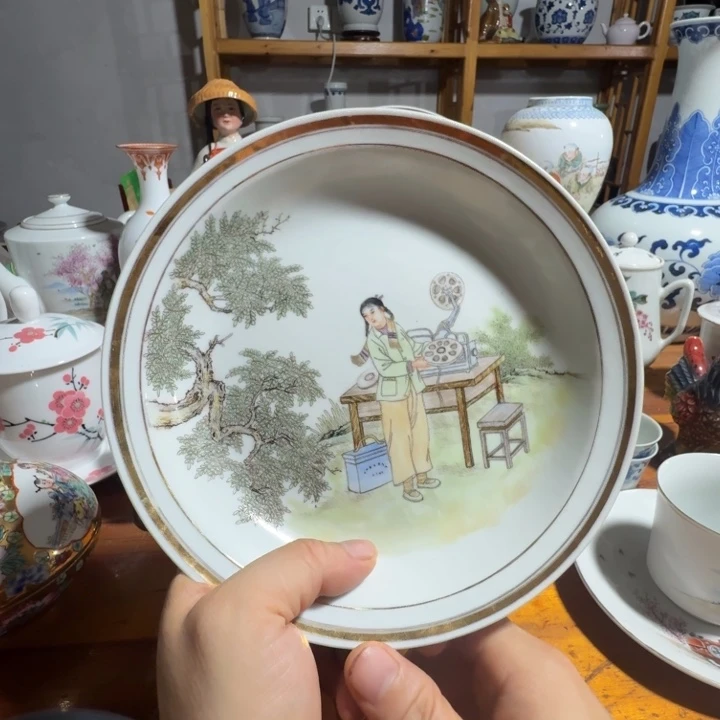老***成摆件景德镇陶瓷艺术