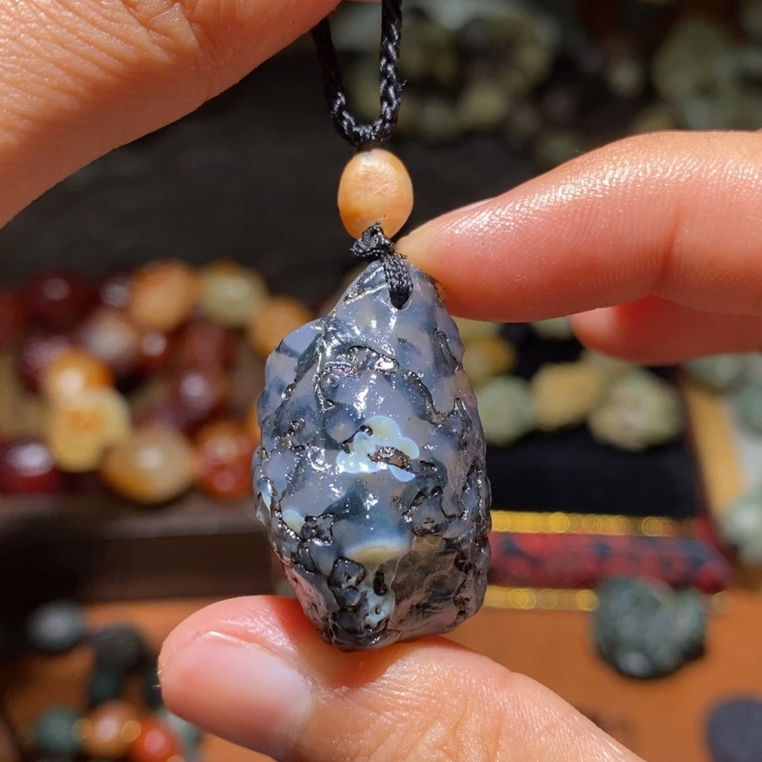 未镶嵌玛瑙/玉髓珠宝半成品