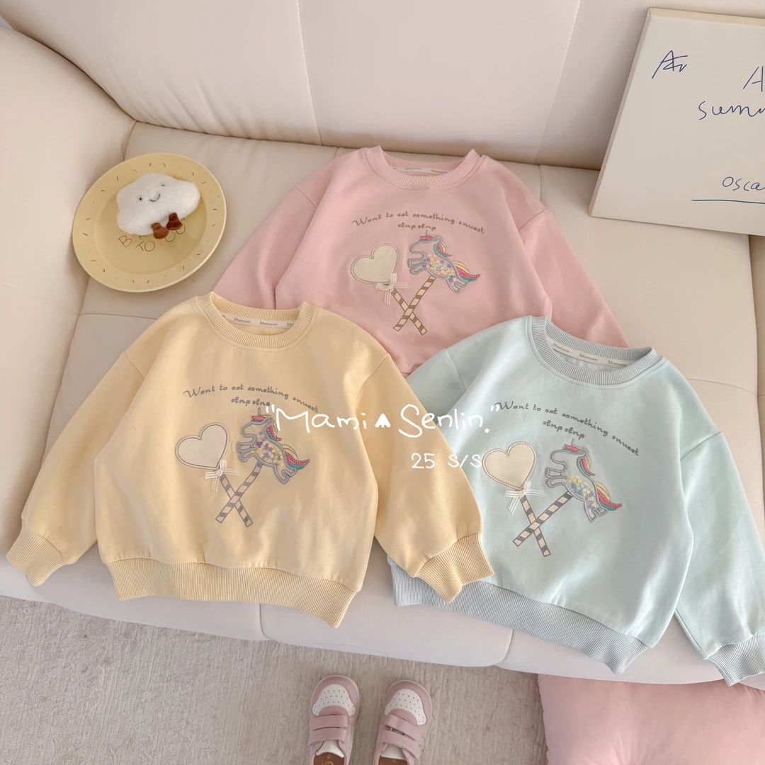 【妈咪森林】童装2025春季新款韩版卡通卫衣251-MMSL-251092【截单】