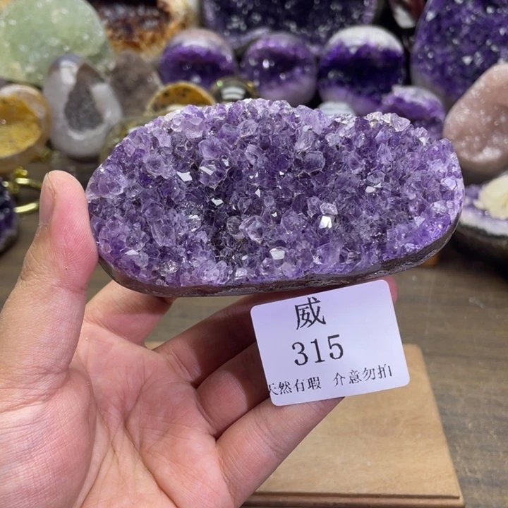 水晶未镶嵌珠宝半成品