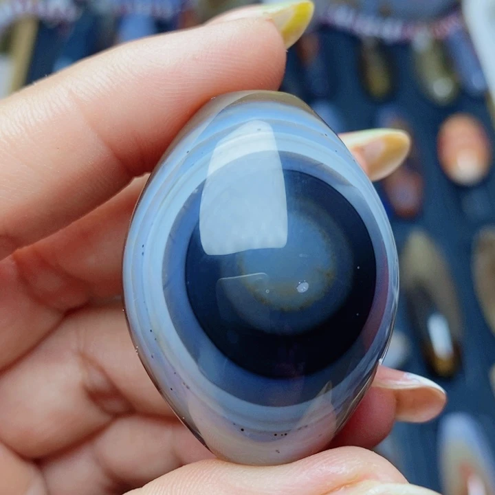 玛瑙/玉髓颈饰合金军*