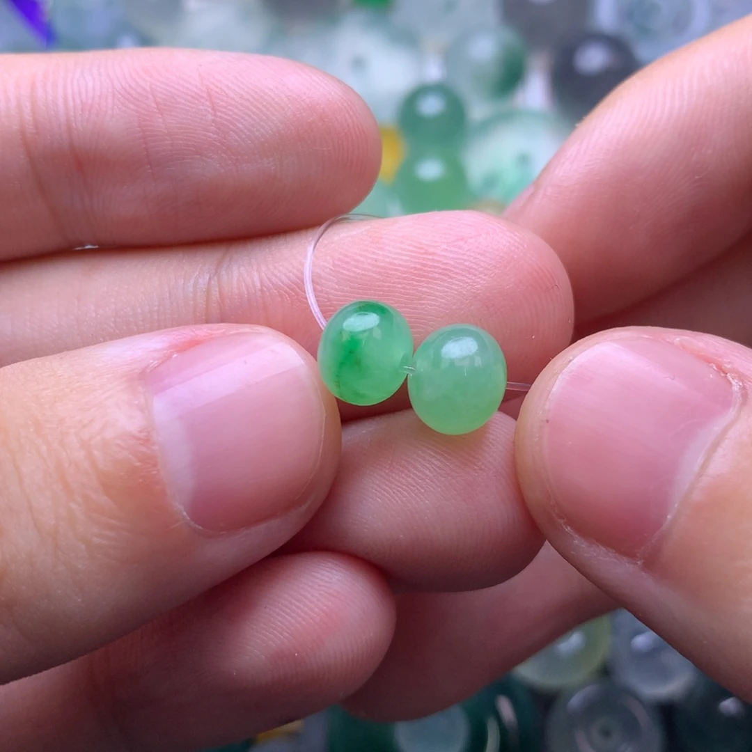 定制翡翠未镶嵌珠子