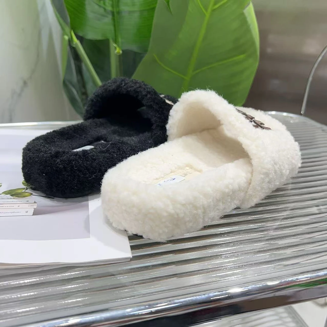 秋冬法式拖鞋女新款配裙子仙女风毛毛拖鞋毛拖T902（毛拖鞋）