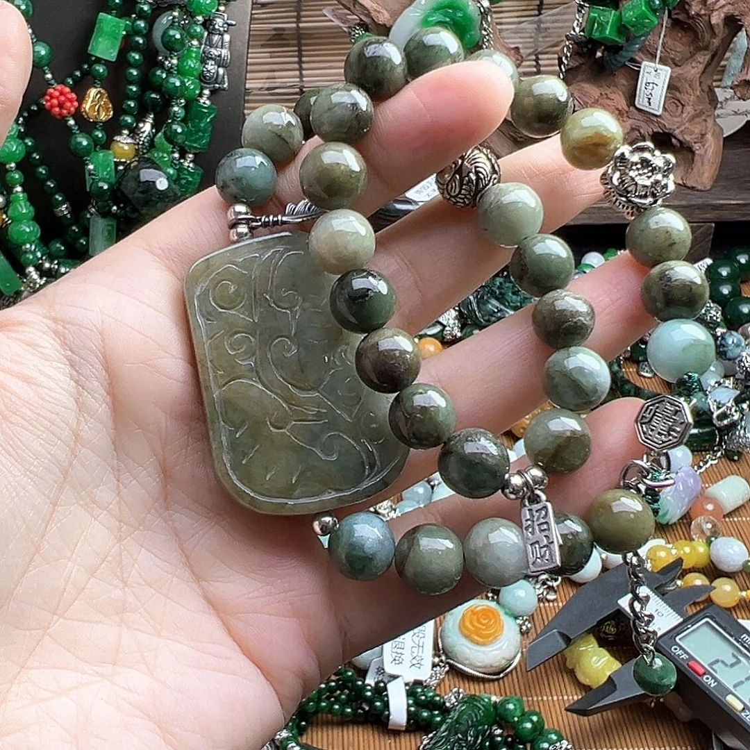 翡翠未镶嵌戒指99