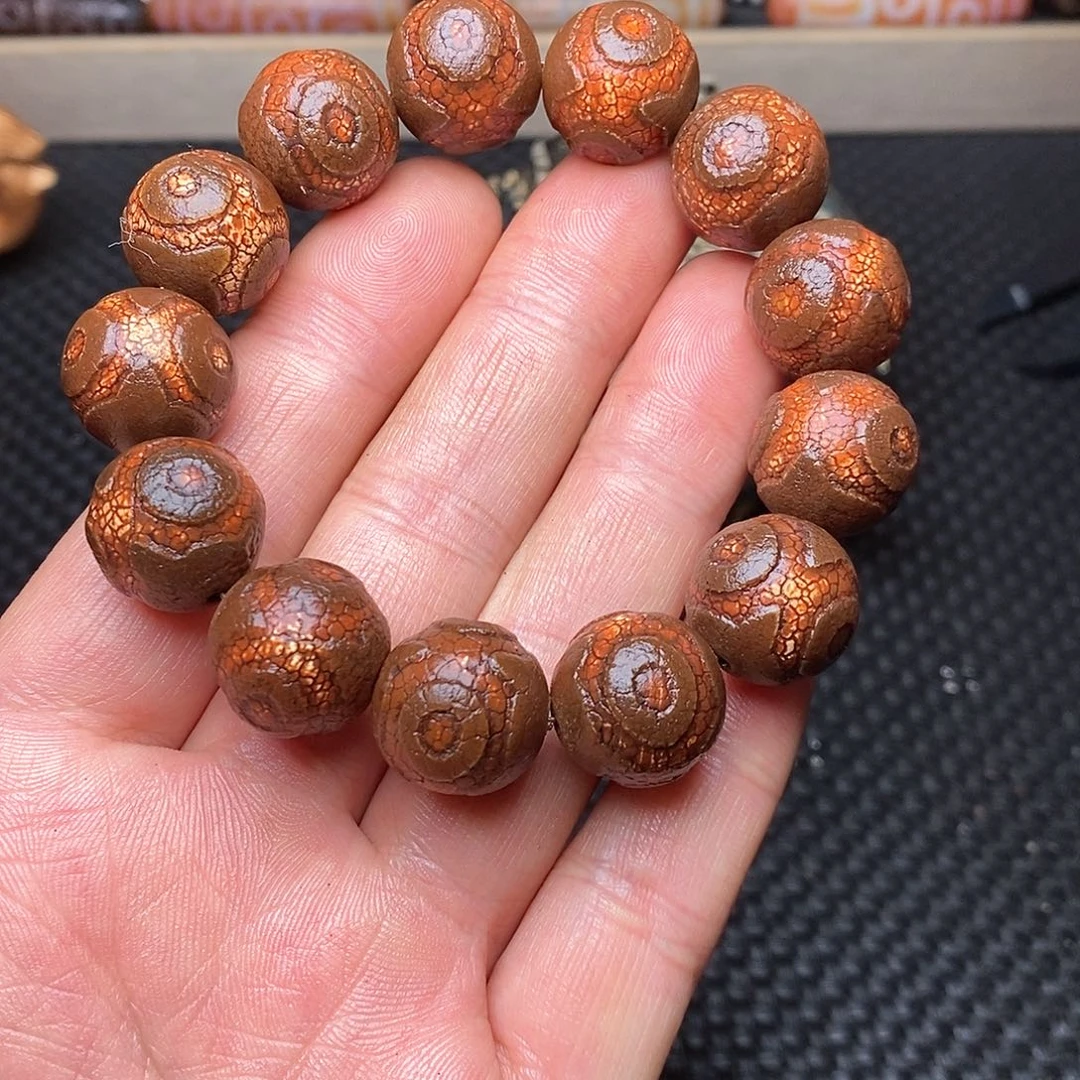 玛瑙/玉髓手链未镶嵌金***道