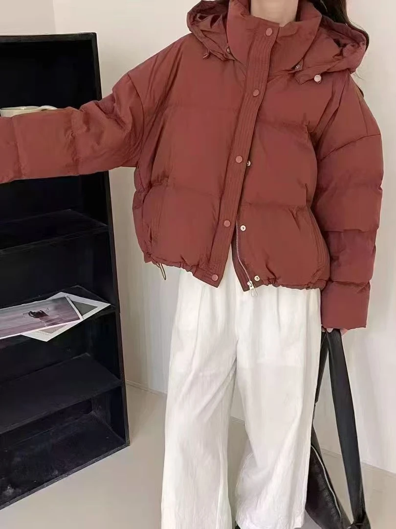 2025新款时尚宽松显瘦加厚保暖外套
