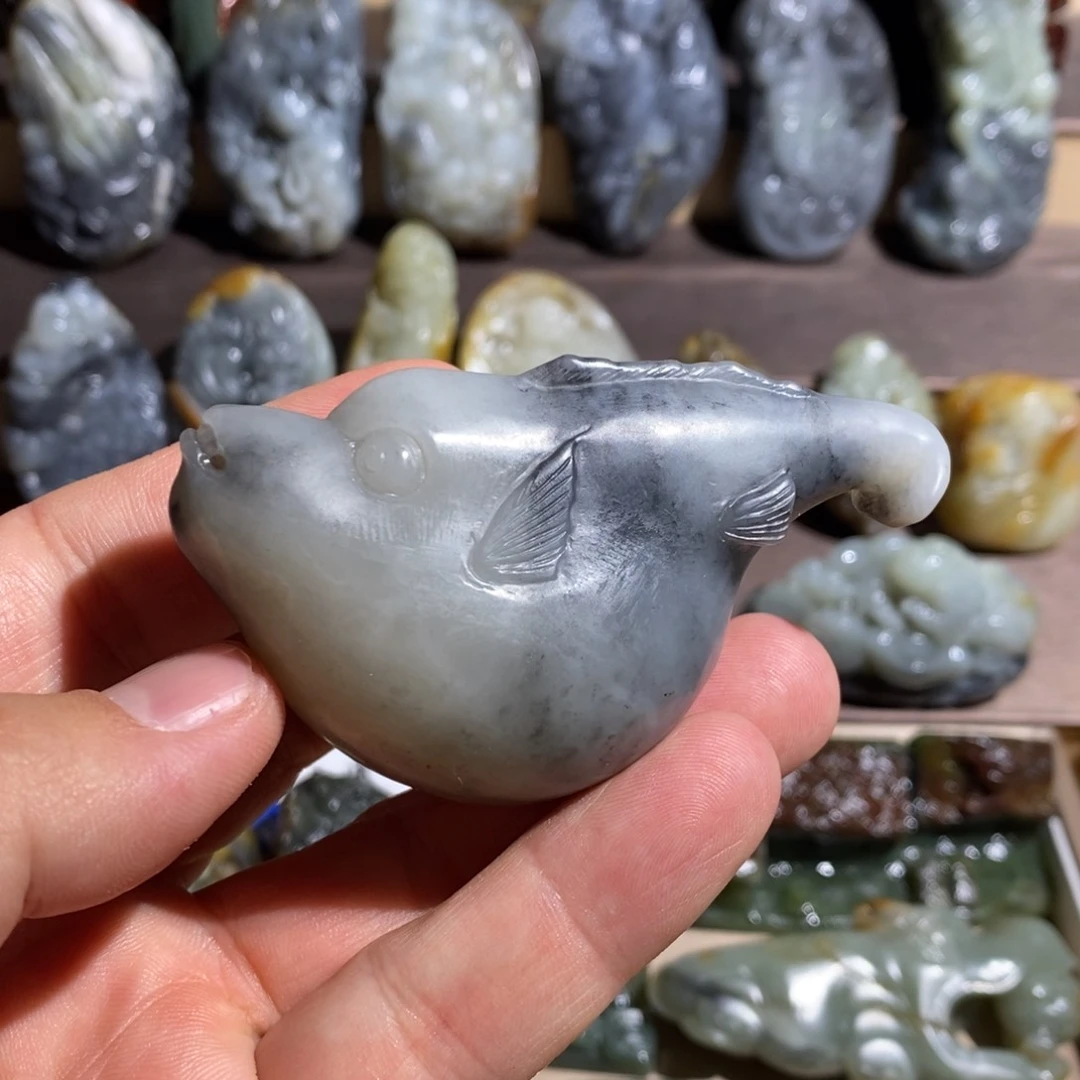 和田玉把件未镶嵌用****6