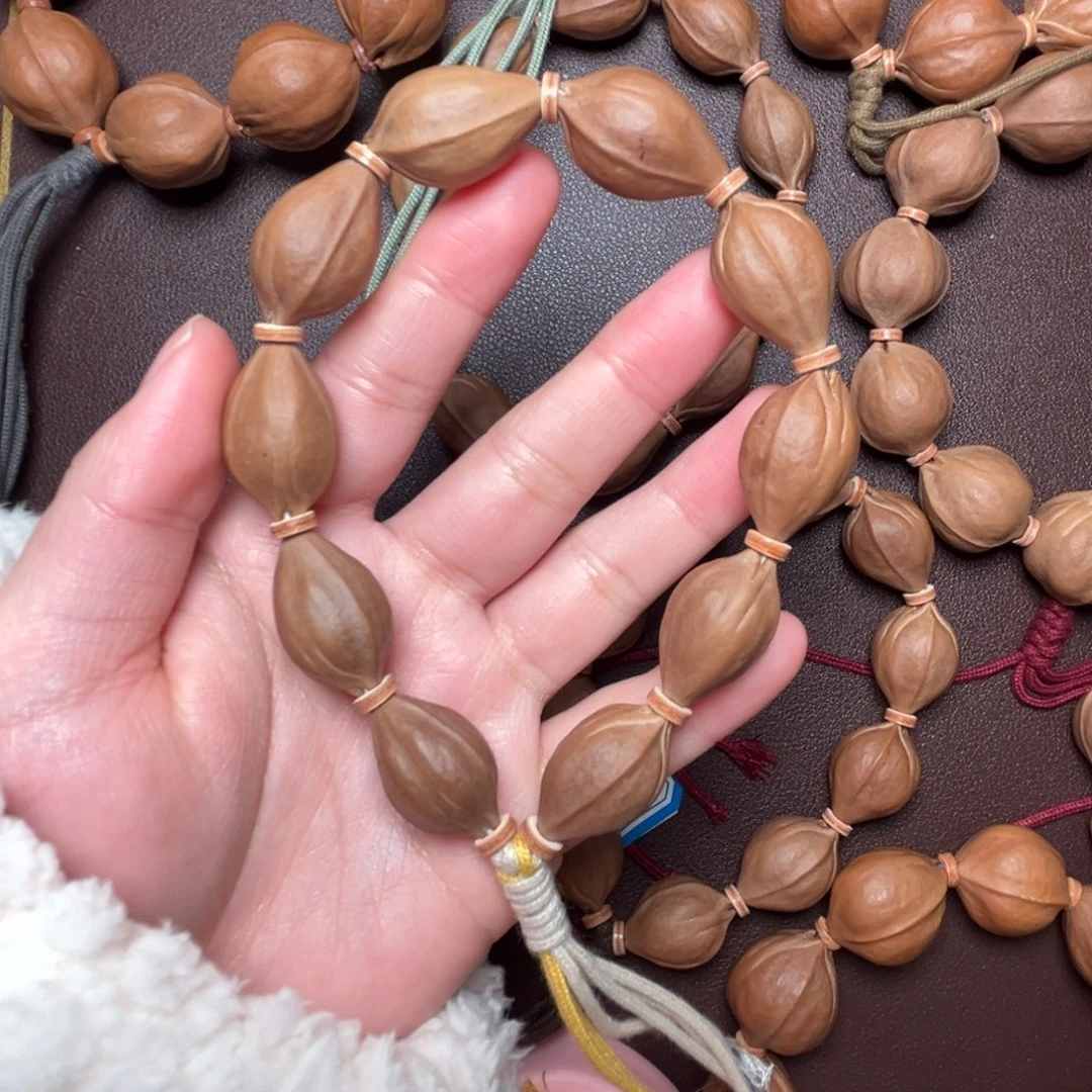 橄榄核手串/手链1424梅林铁三面佛