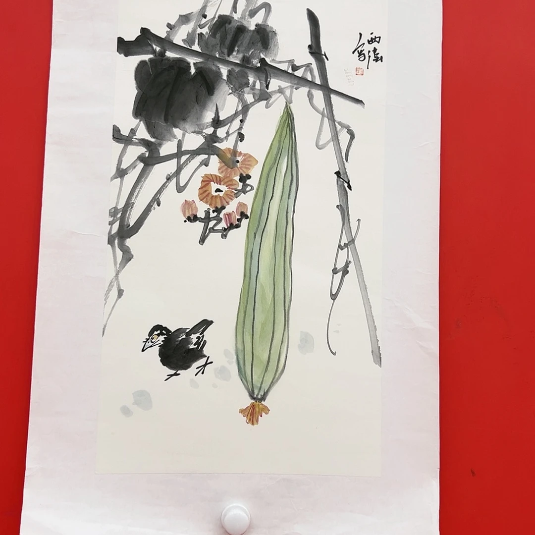 国画李西伟展览原作