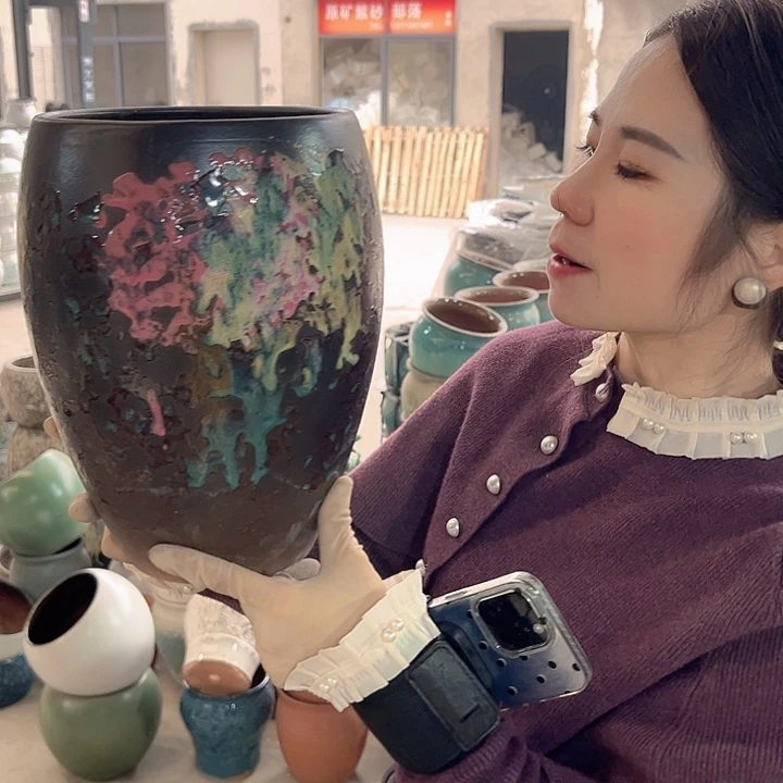 正品口20高28花盆……