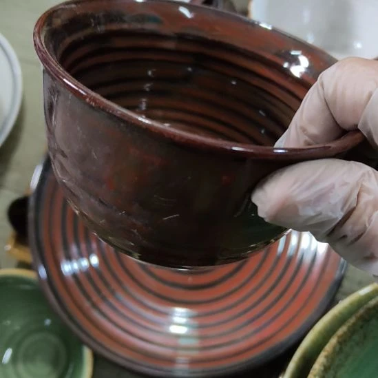 瓷片磁州窑五厂盘碗壶杯有瑕疵