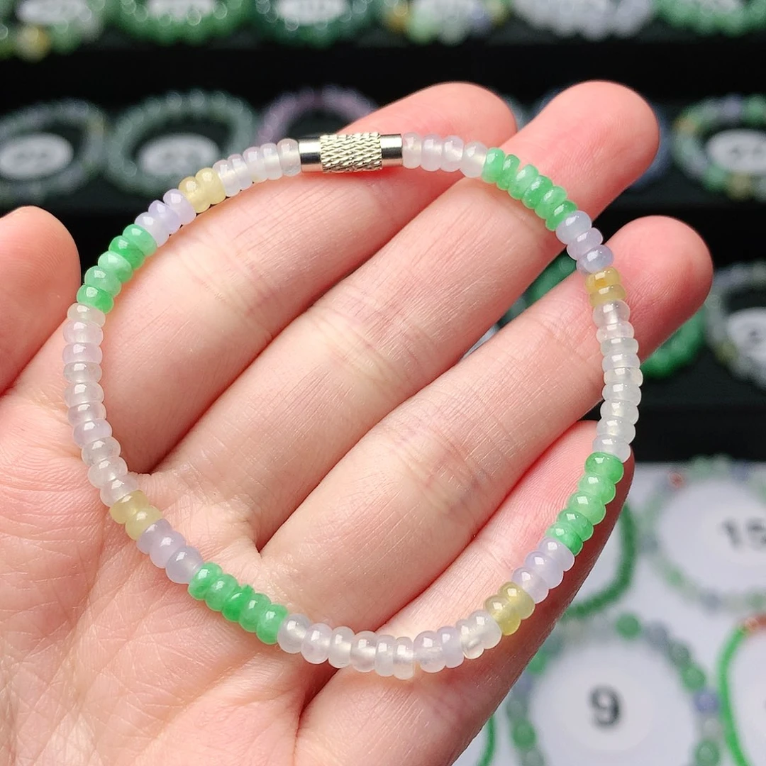 翡翠手链未镶嵌翡翠