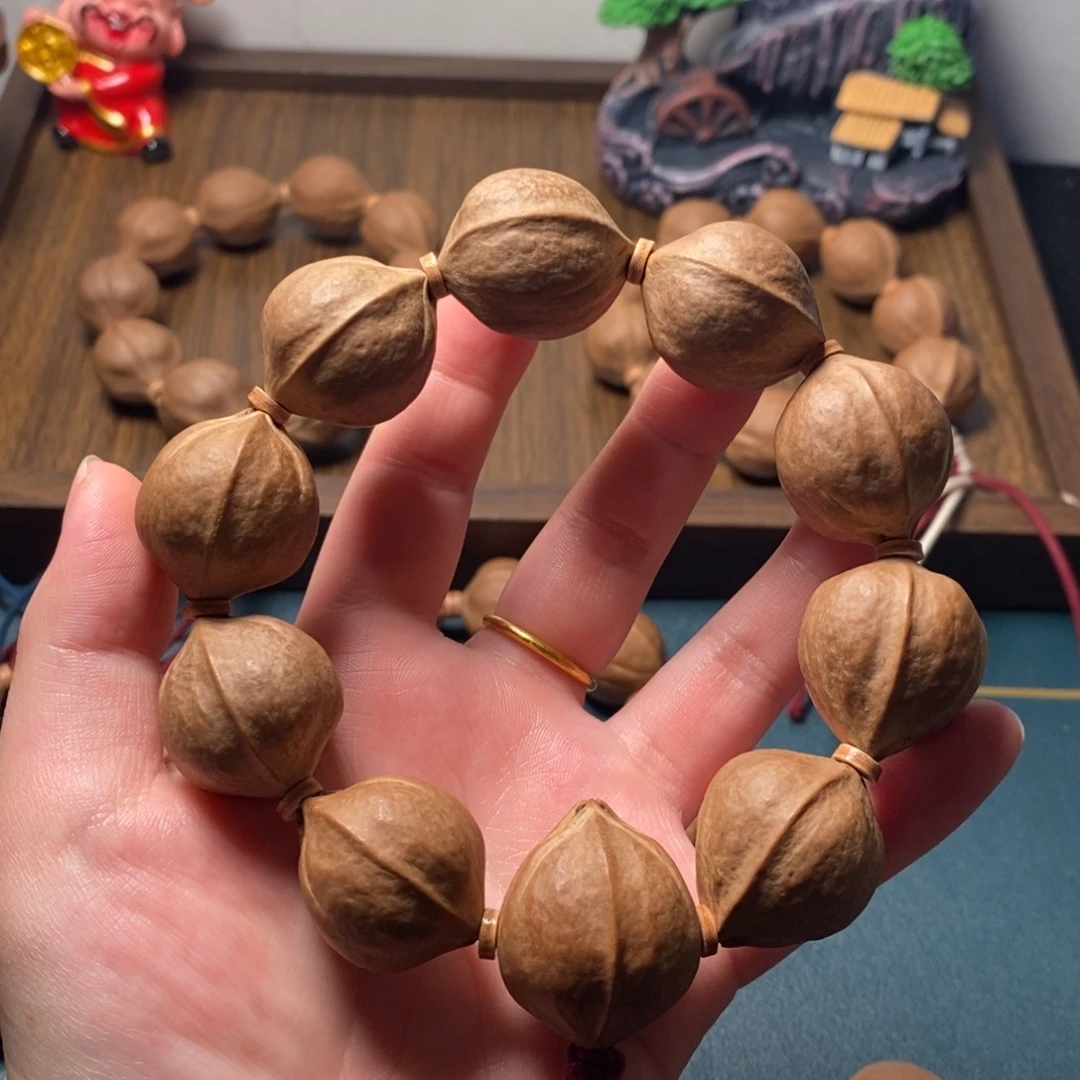橄榄核手串/手链2327梅林铁三花橄榄核