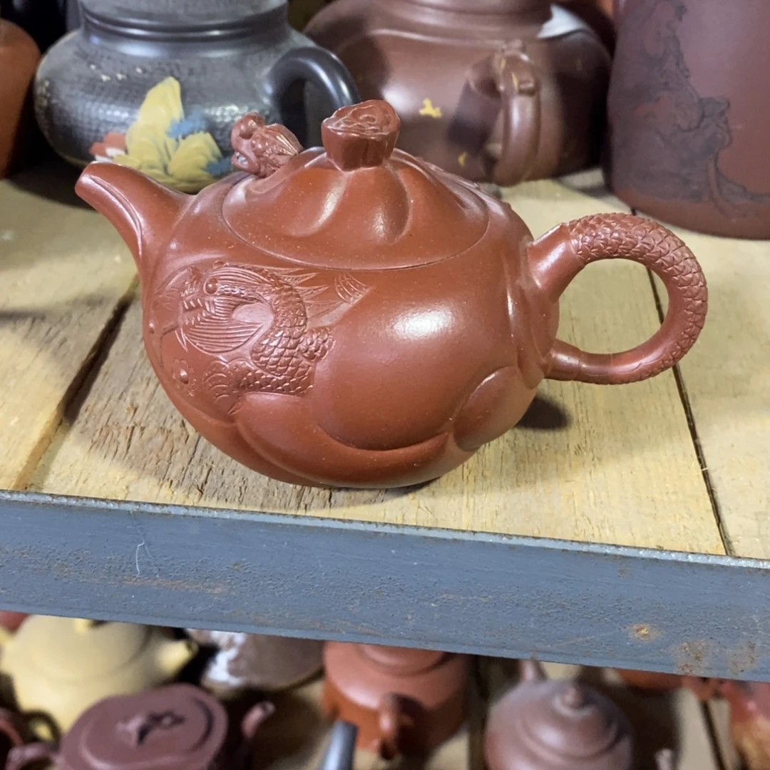 茶壶紫砂原矿手工123