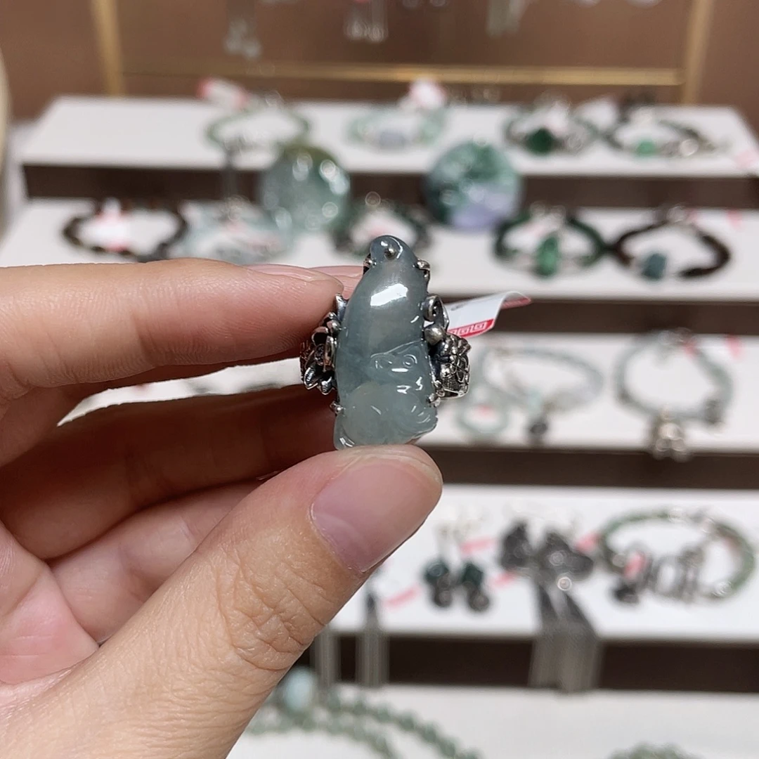 足银925银镶嵌戒指