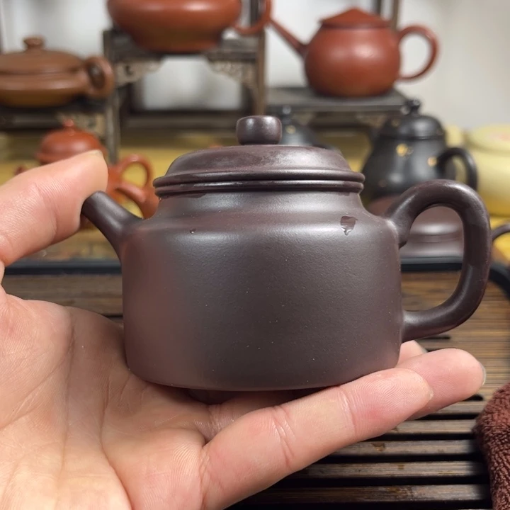 原矿紫砂半手工制作