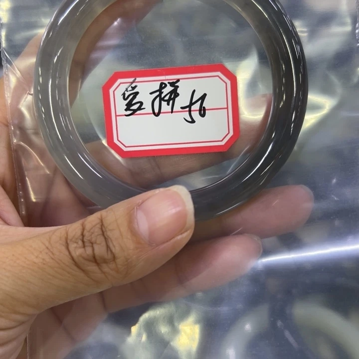 爱***赢蛇纹石玉合金手镯