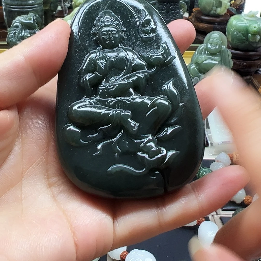 未镶嵌和田玉挂件