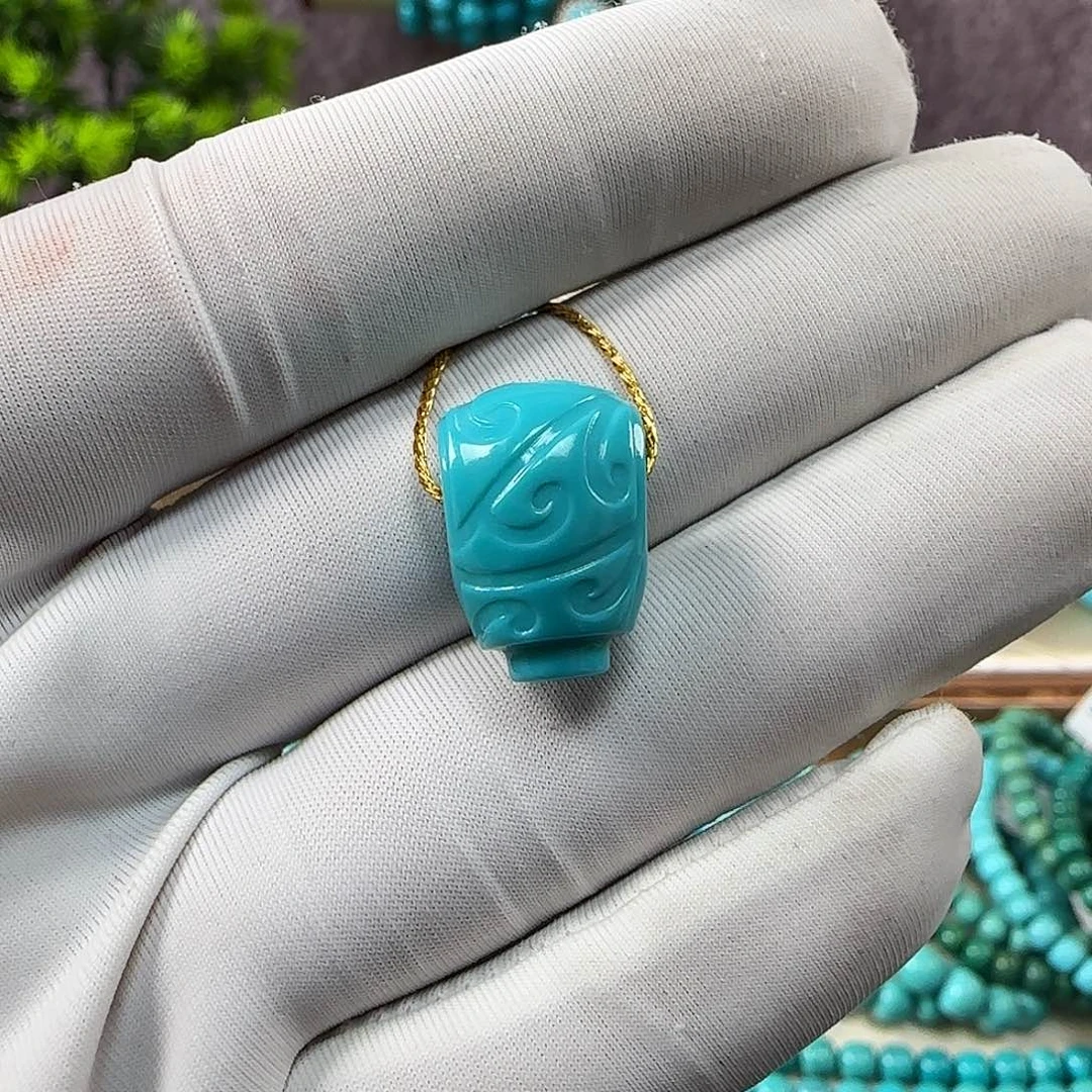 绿松石未镶嵌15.8mm