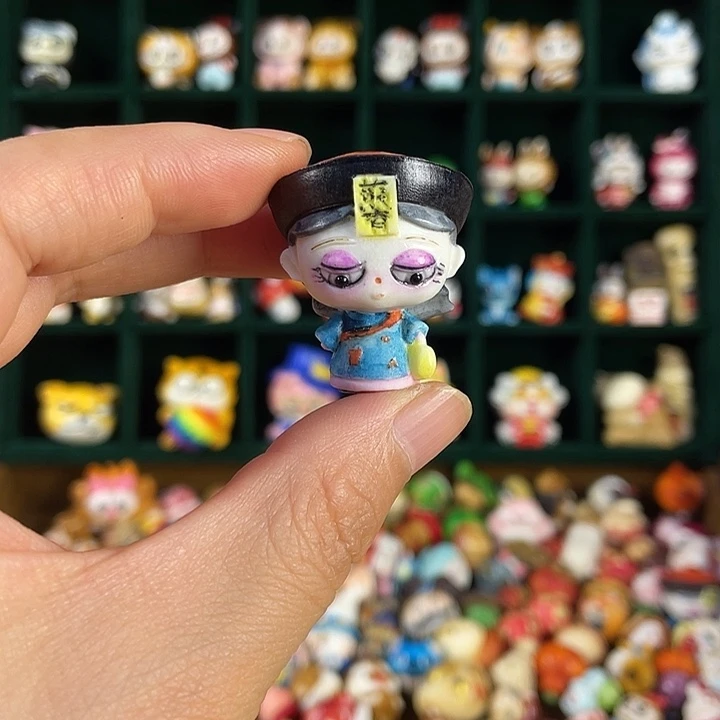 、***间银S925中号鹿角女版僵尸