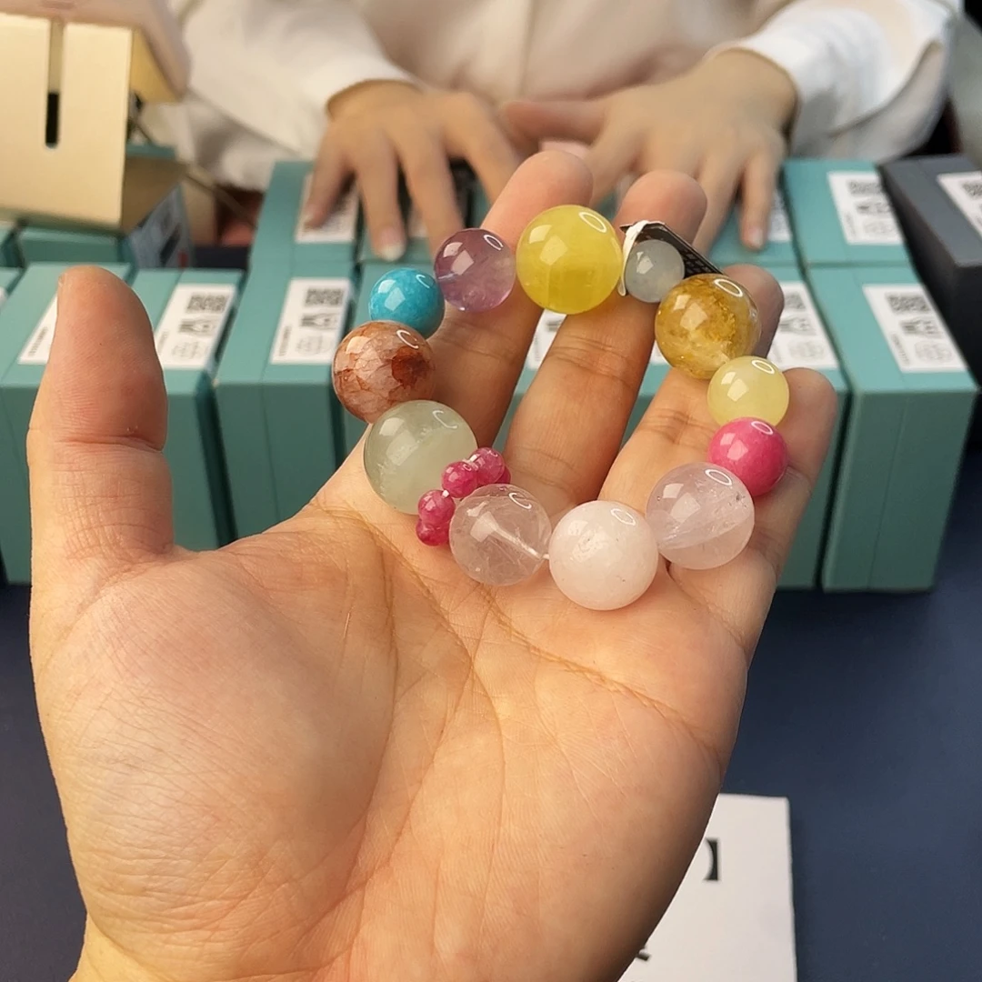 手链水晶银S925镶嵌