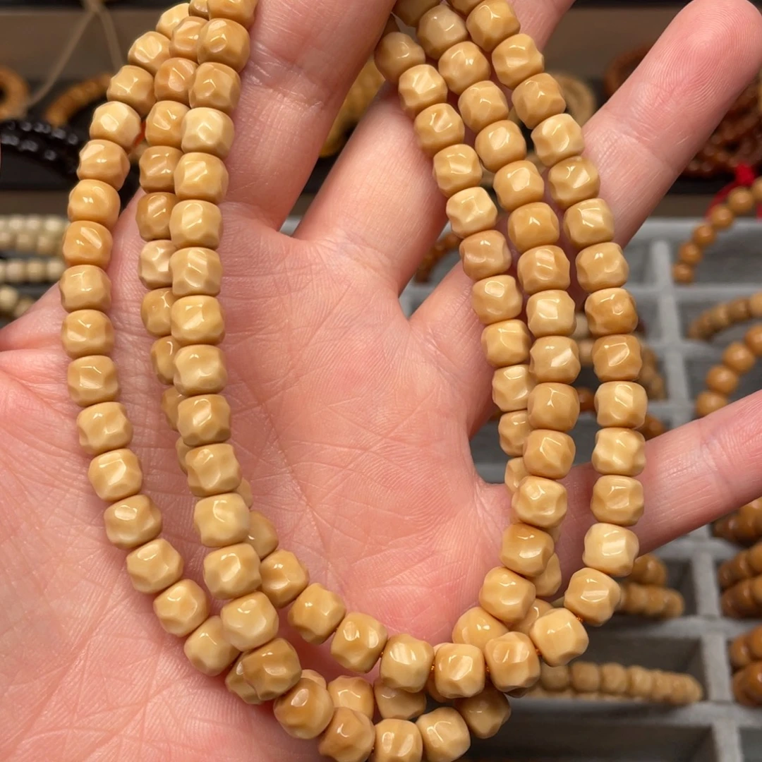 吊坠龙脊菩提卡7.7特价款无相长串120颗，大孔介意勿拍