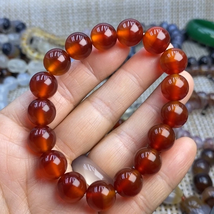 玛瑙/玉髓手链未镶嵌W**G