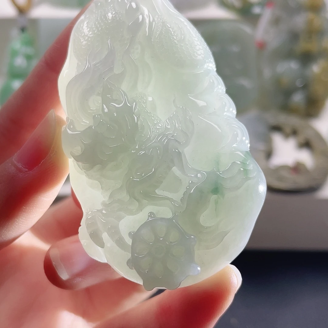 翡翠未镶嵌颈饰天然翡翠1111111