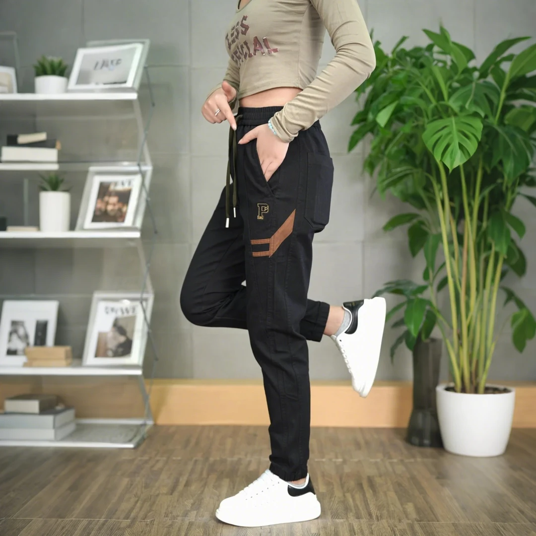 1185秋季升级面料男士休闲裤哈伦宽松束脚潮流百搭男士休闲裤子男