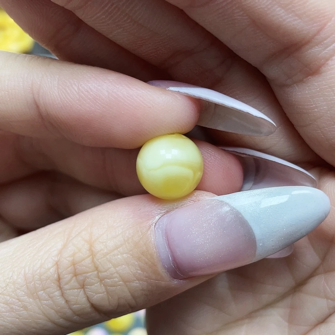 琥珀珠宝奇石未镶嵌11.4mm福利款