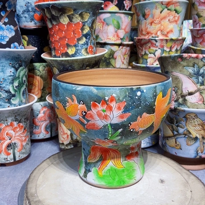 景德镇艺术手绘作品