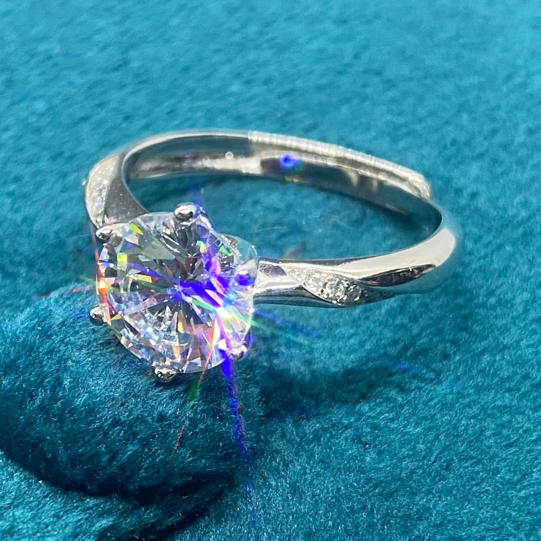 【南非库里南】NFKLN 高端奢华定制 三克拉六爪镶嵌戒指 073