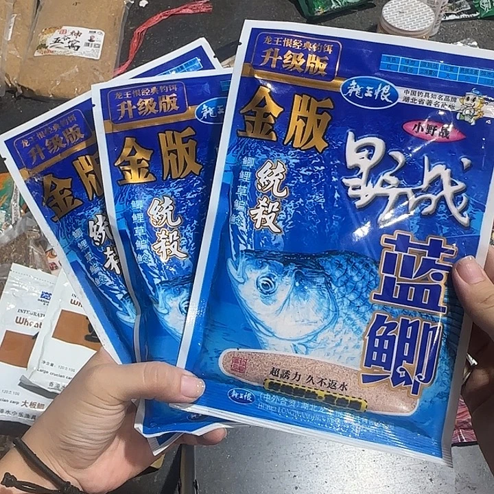 蓝鲫小野战100克三包。