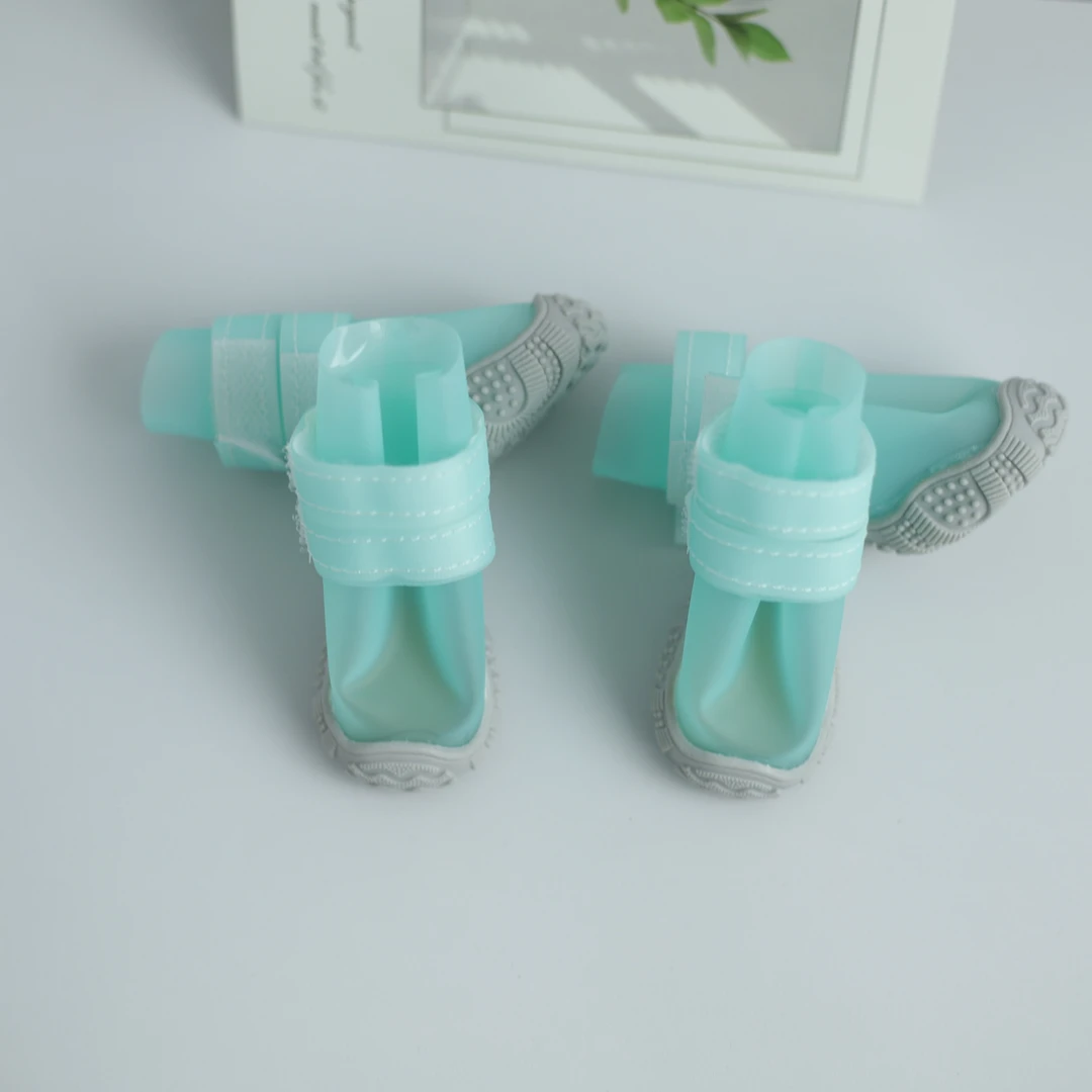 新款四季宠物鞋雨鞋PU鞋吉娃娃泰迪比熊小狗等宠物用品鞋