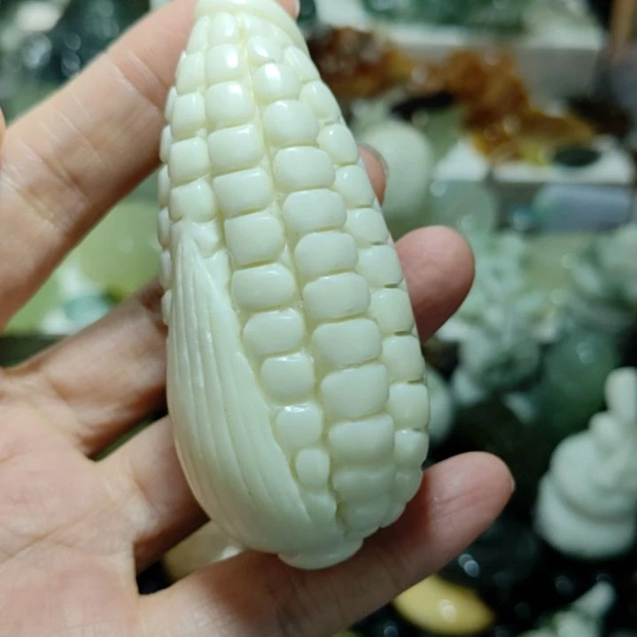 岫玉未镶嵌手把件款式