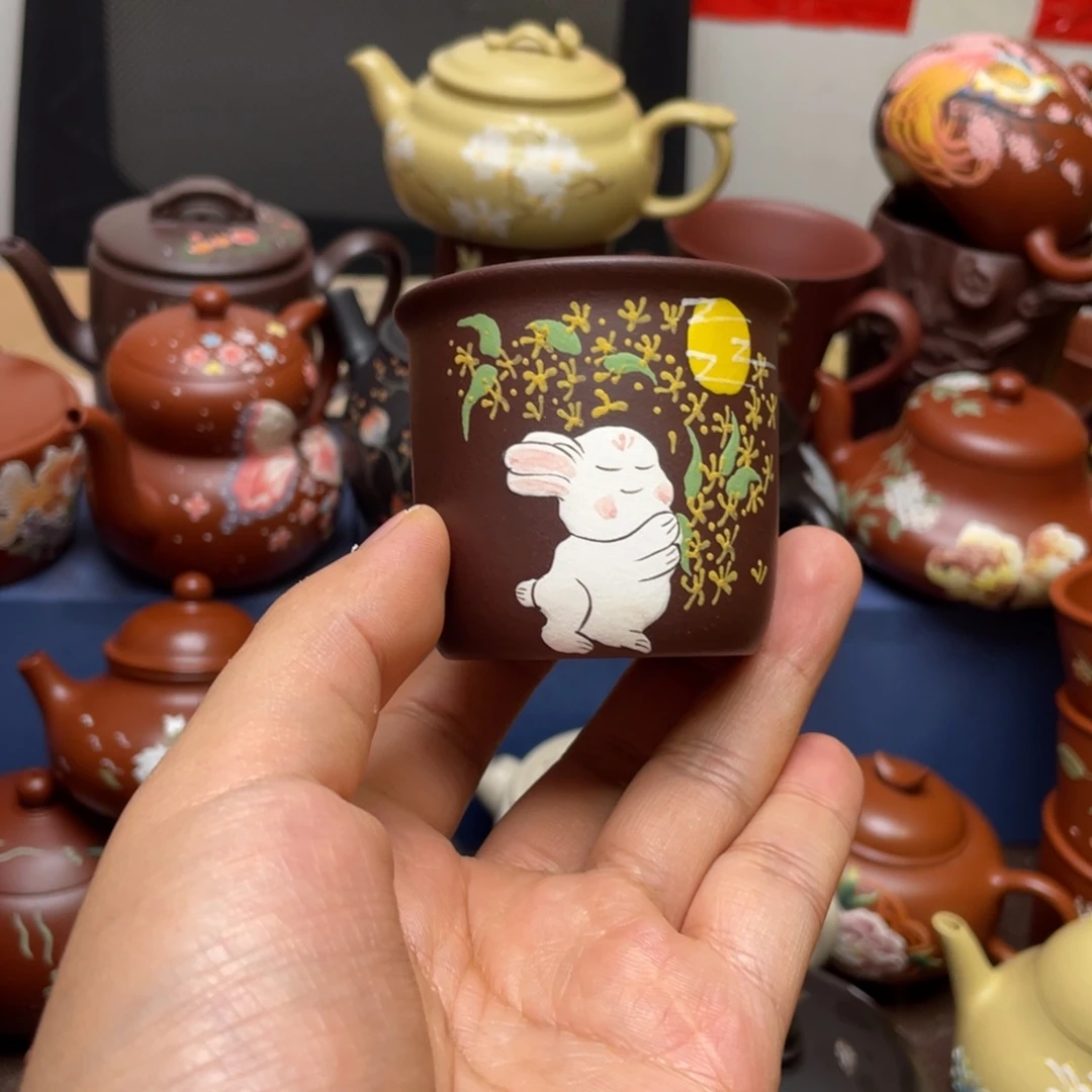 茶杯紫砂紫砂主人杯100cc