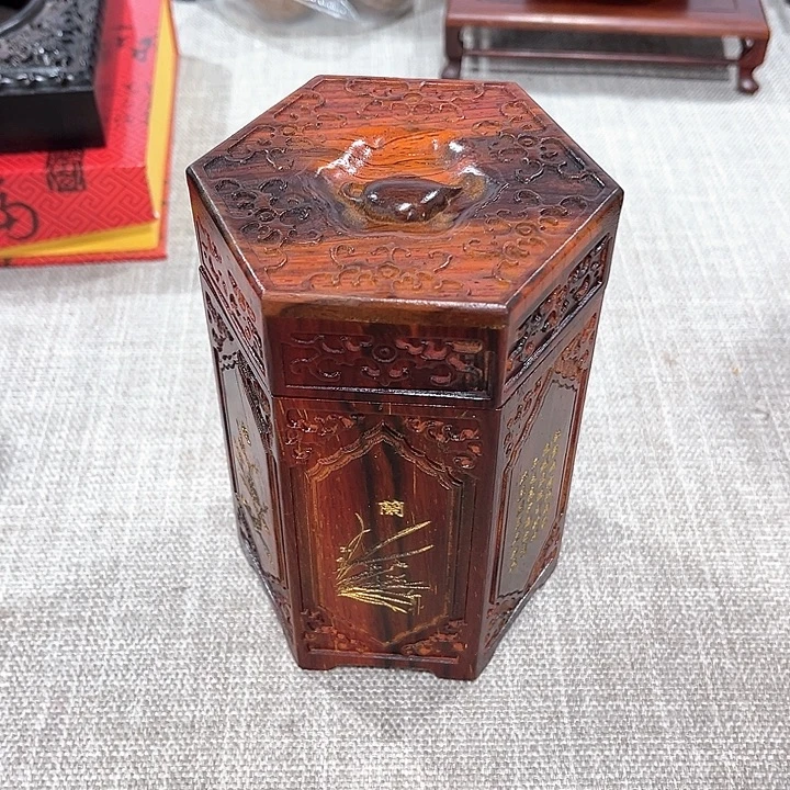木红木工艺品雕刻工艺微暇