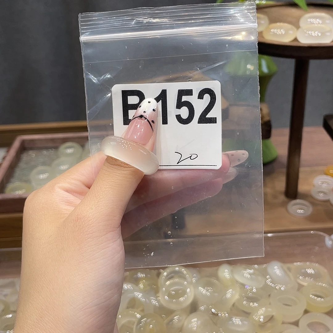 玛瑙/玉髓未镶嵌戒指152