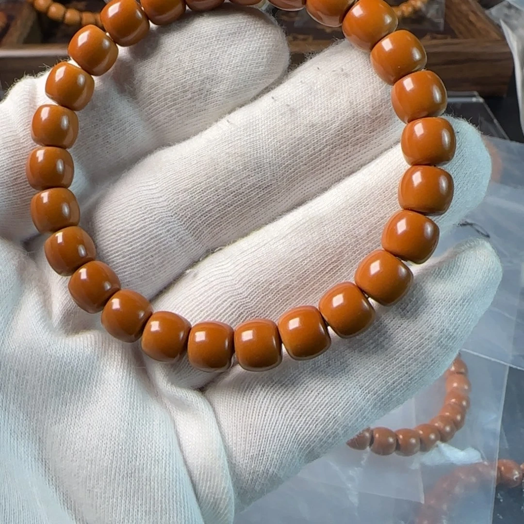 小***侠橄榄核手串老挝核尖单圈8.5mm单圈全品