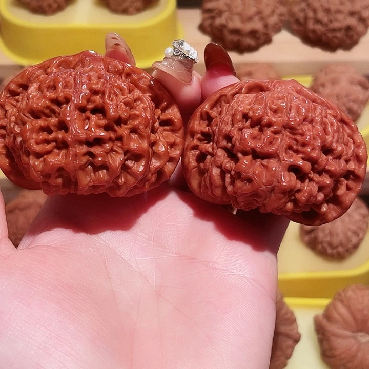 把件文玩核桃官帽52