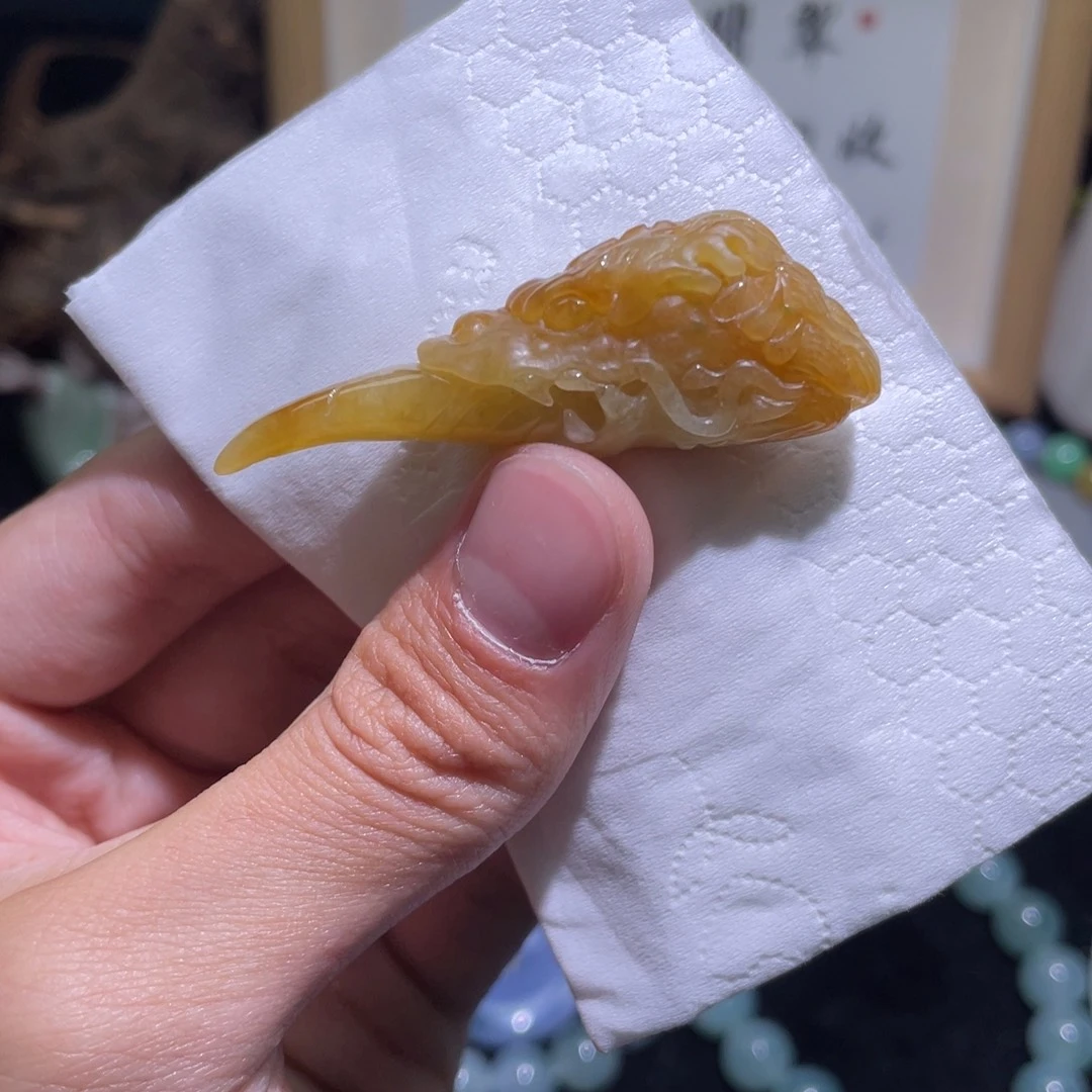 定制翡翠未镶嵌吊坠
