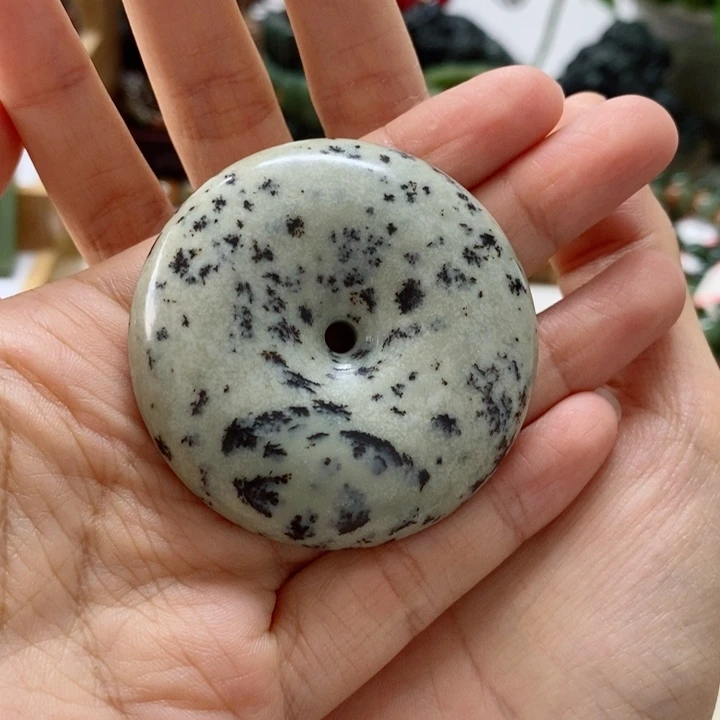吊坠(不含链)未镶嵌透闪石质玉
