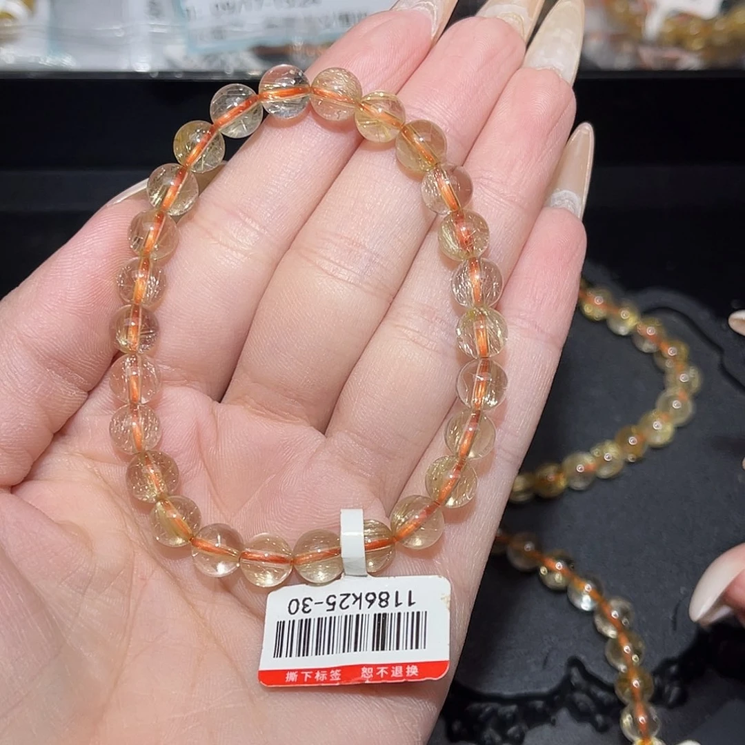 未镶嵌手链发晶几**巷卡7