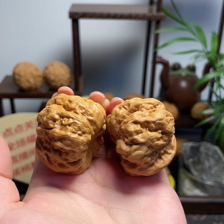 文玩核桃把件蛤蟆39闪12
