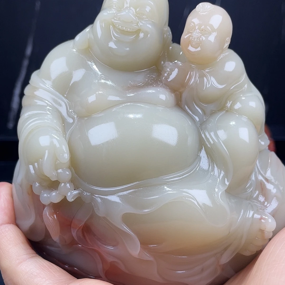 梅***️印石寿山石寿山石摆件