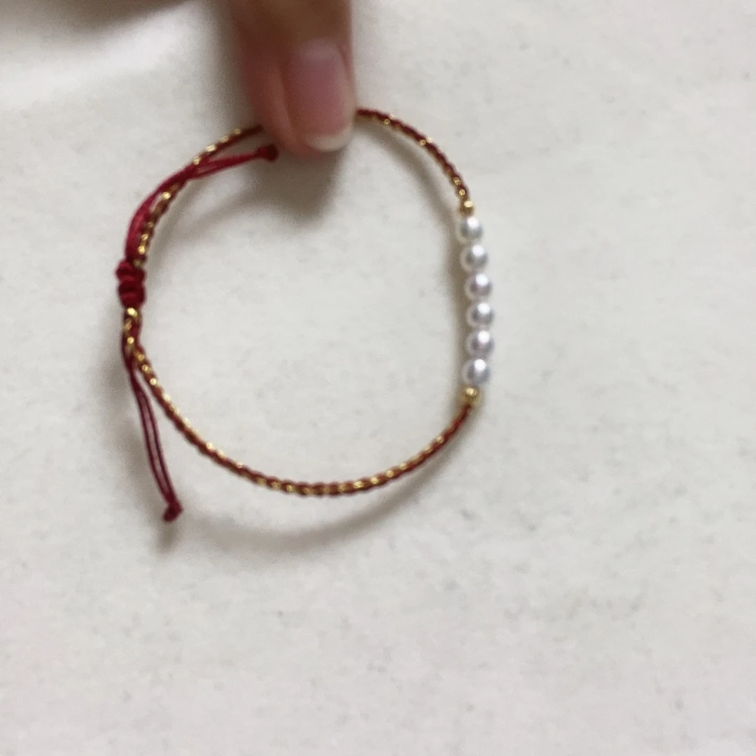 淡水珍珠手绳未镶嵌简单